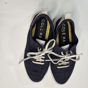 Cole Haan Navy Sneakers with White Laces‎